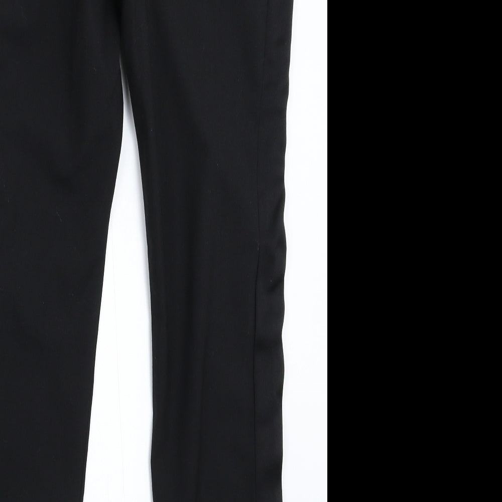 Debenhams Womens Black   Dress Pants Trousers Size 10 L28 in