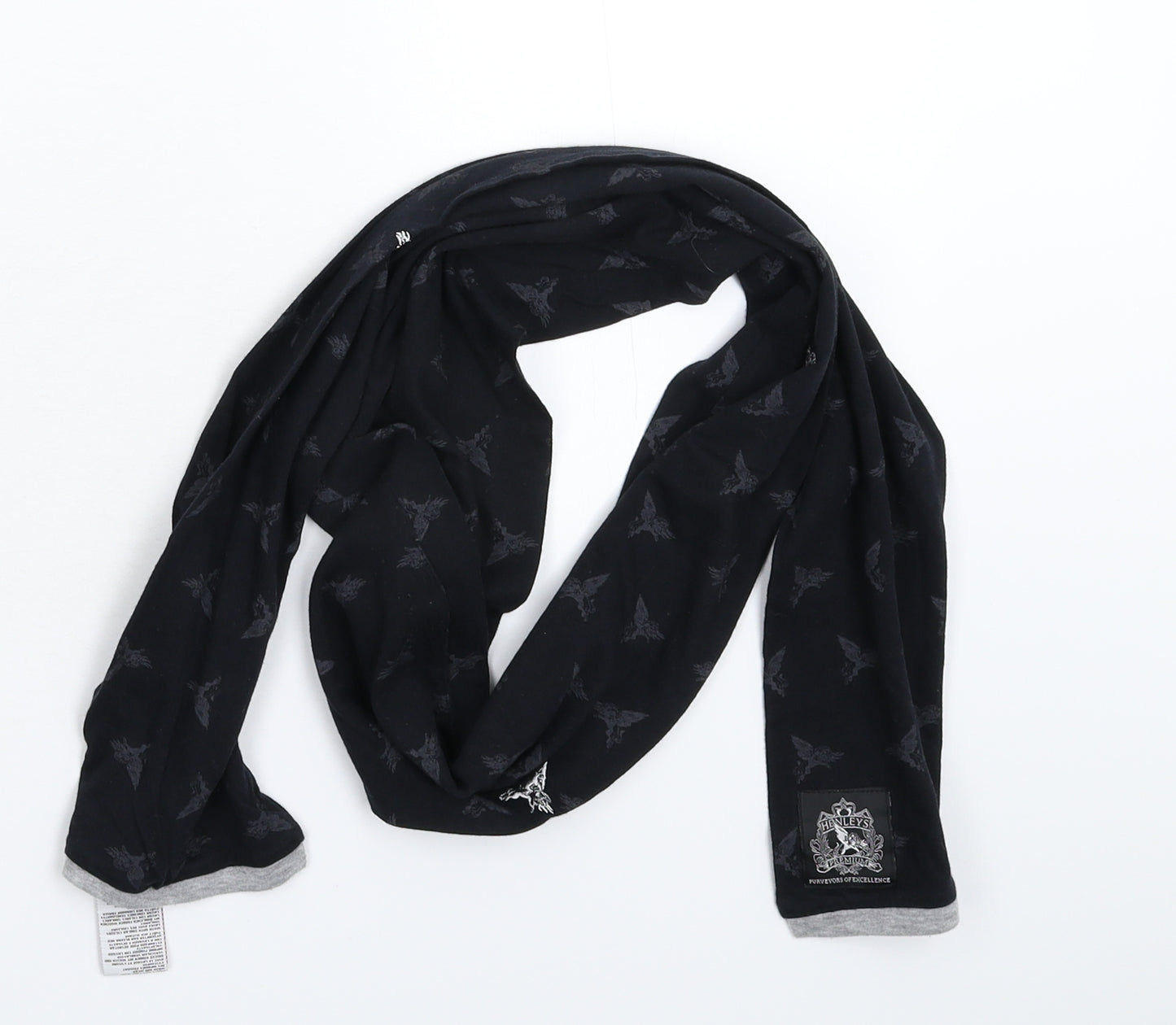 Henleys Unisex Black   Scarf  One Size
