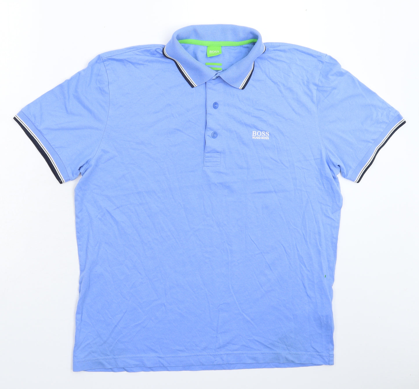 HUGO BOSS Mens Blue    Polo Size L