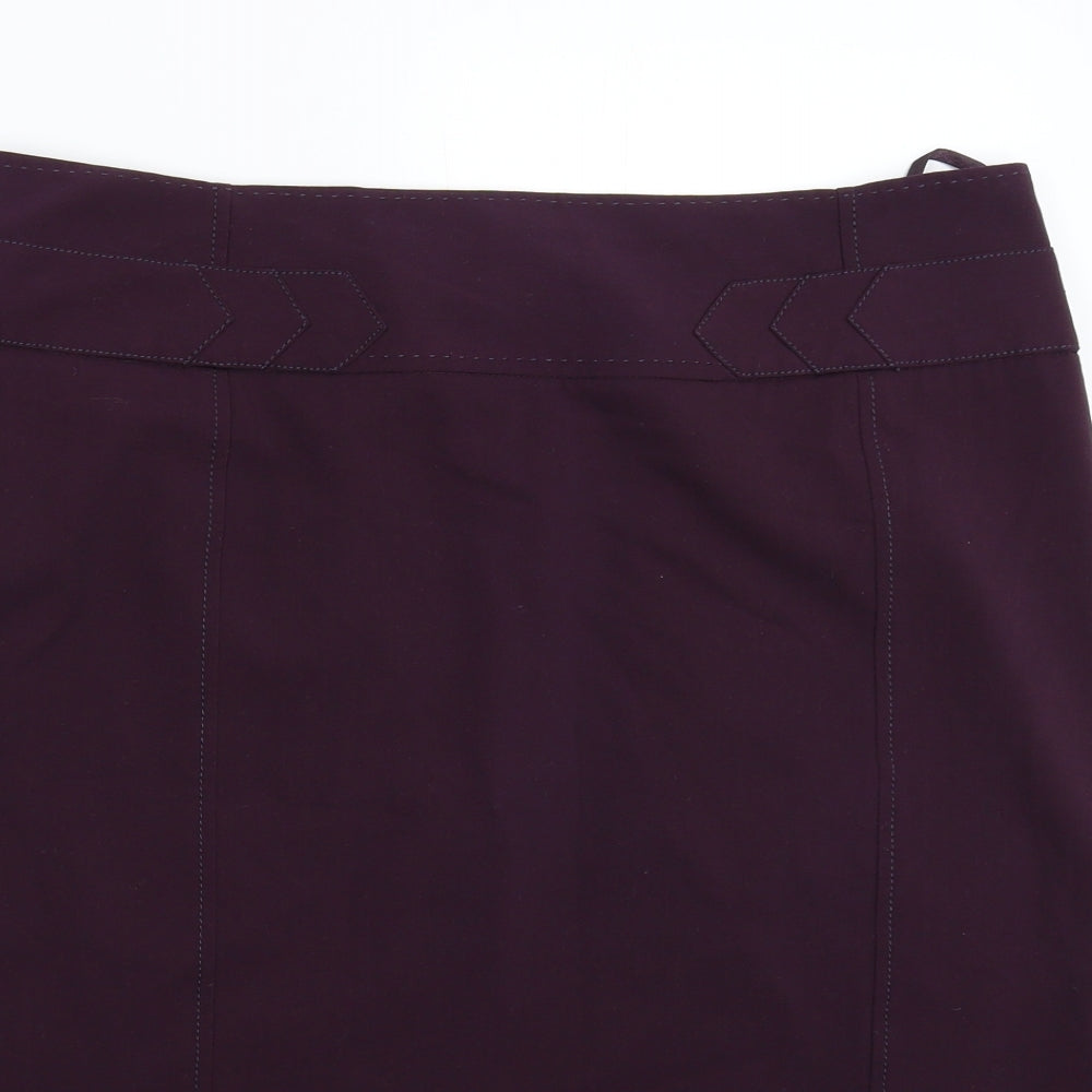 NEXT Womens Purple   Straight & Pencil Skirt Size 18