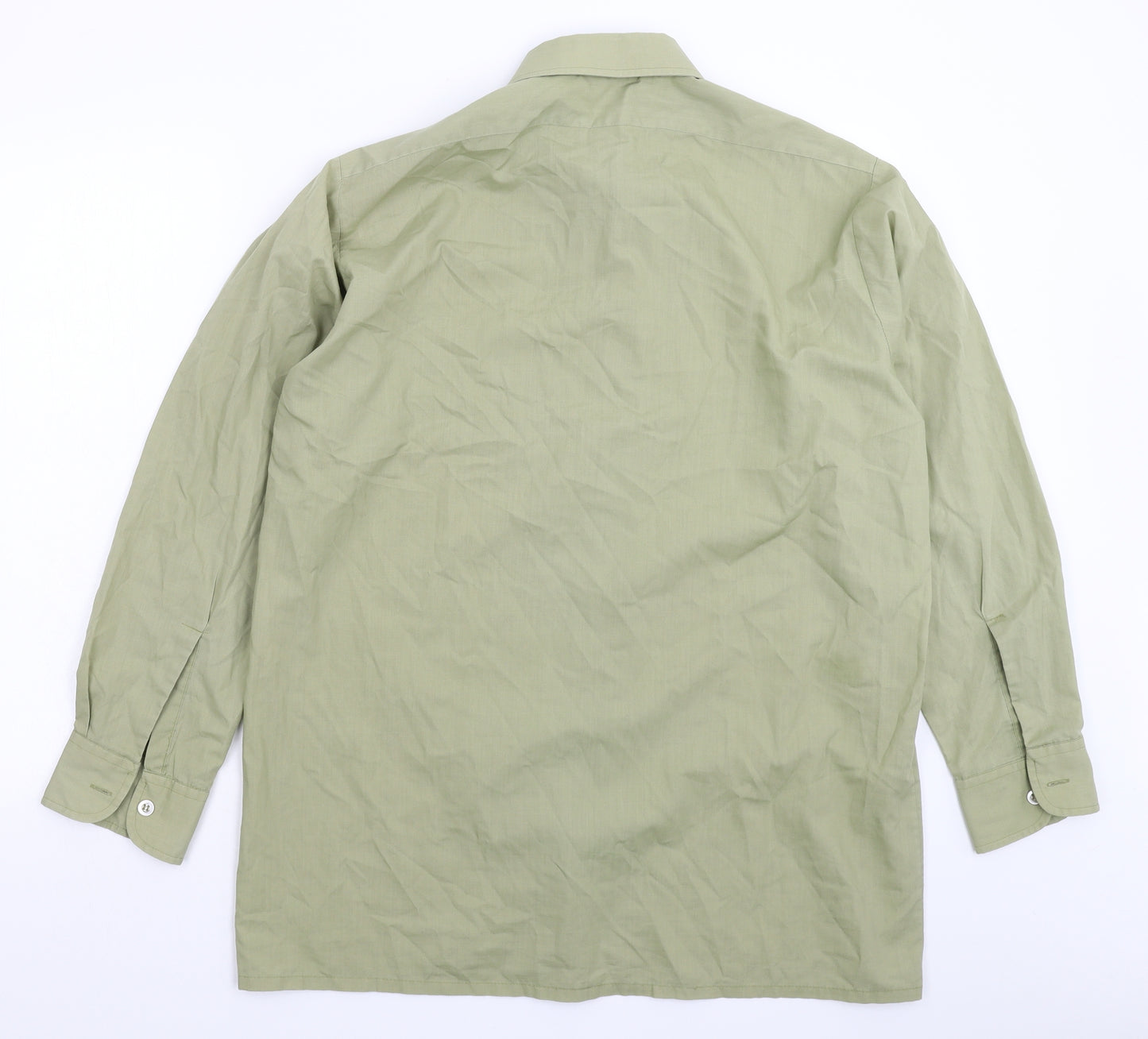 Waidmann Mens Green    Dress Shirt Size 42