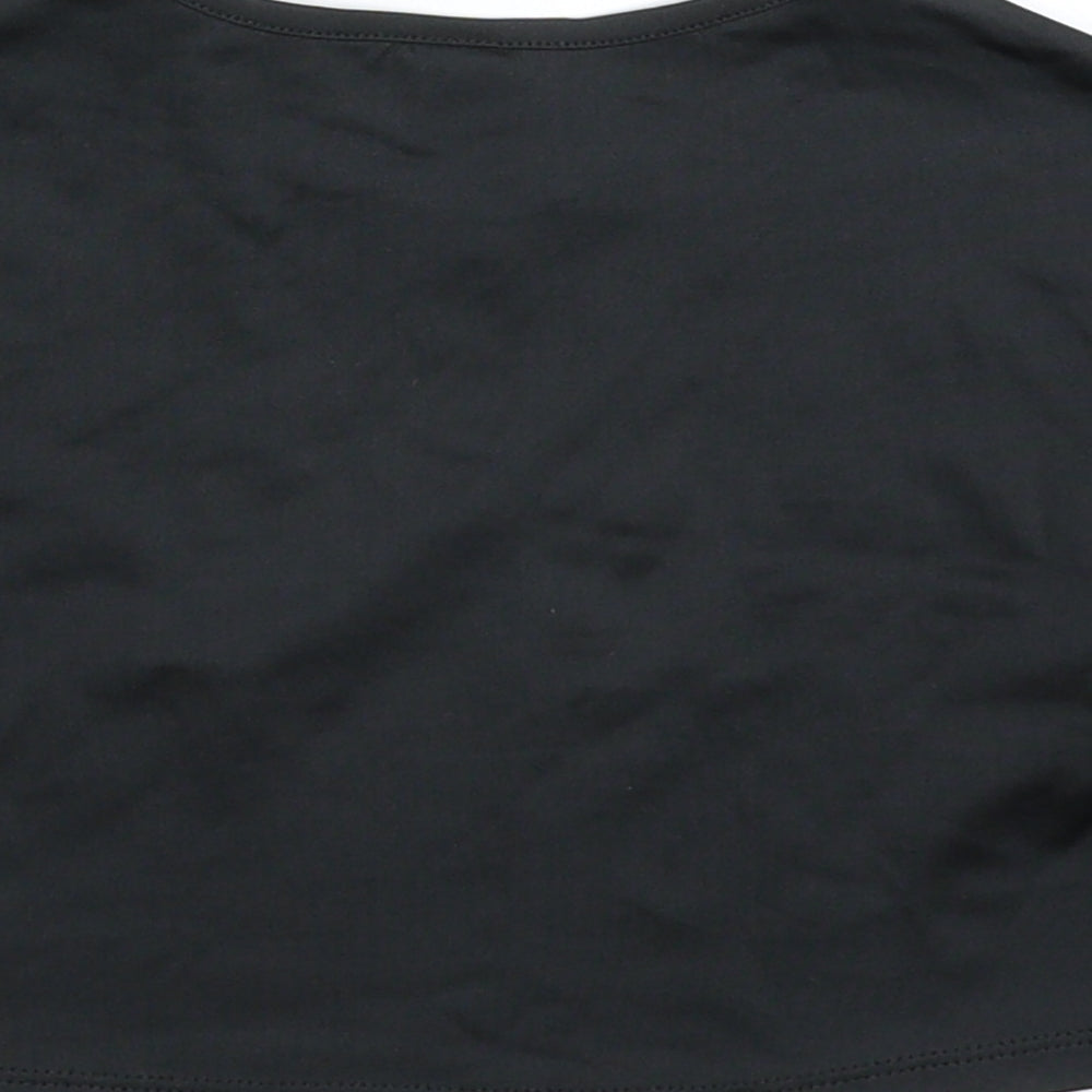 TU Girls Black   Basic T-Shirt Size 5 Years