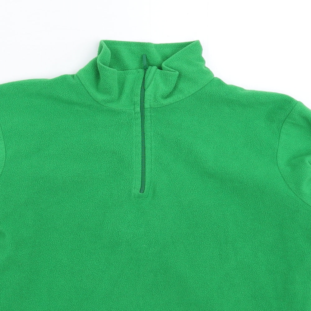 Mountain Warehouse Boys Green  Fleece Jacket  Size 13 Years