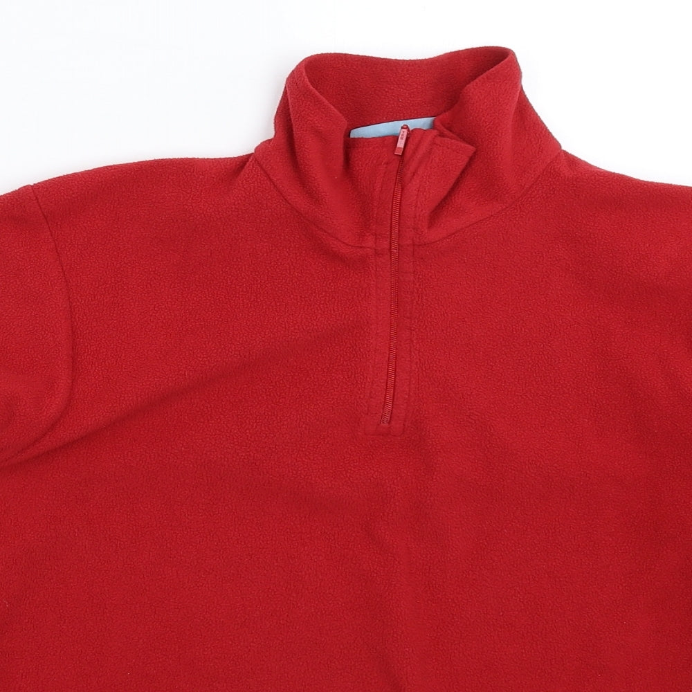 Mountain Warehouse Boys Red  Fleece Jacket  Size 13 Years