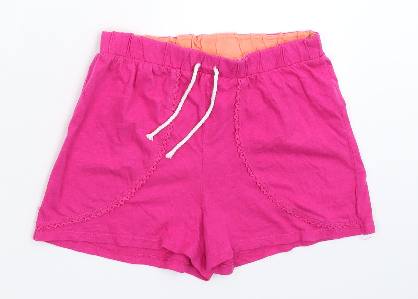 Matalan Girls Pink   Sweat Shorts Size 11 Years