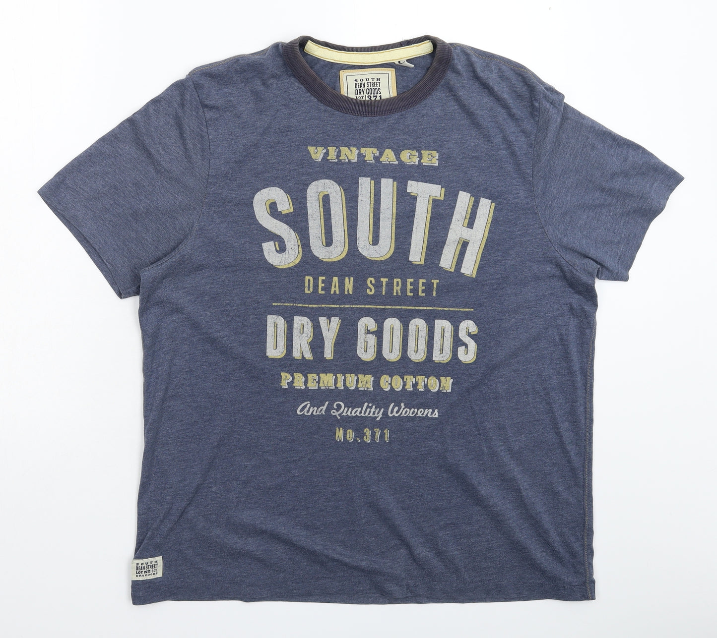 George Mens Blue    T-Shirt Size L