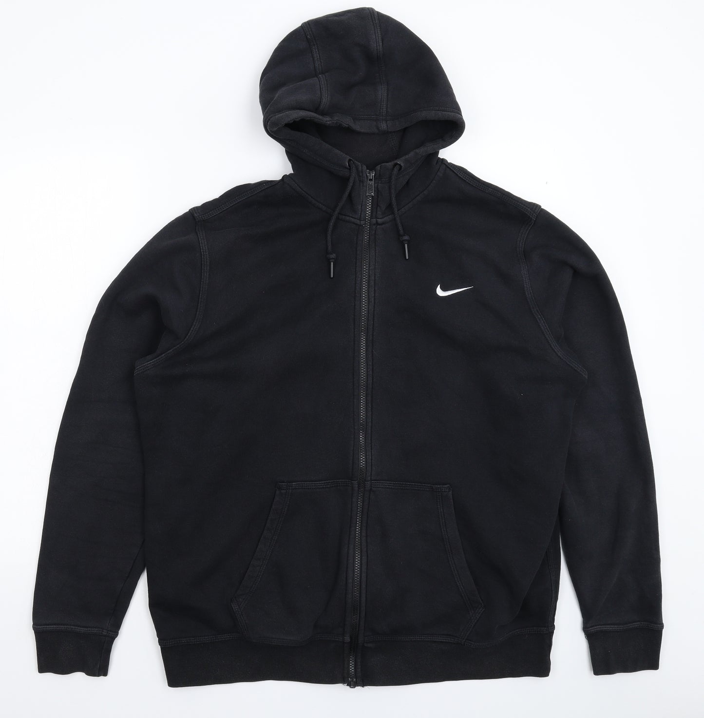 Nike Mens Black   Full Zip Hoodie Size L