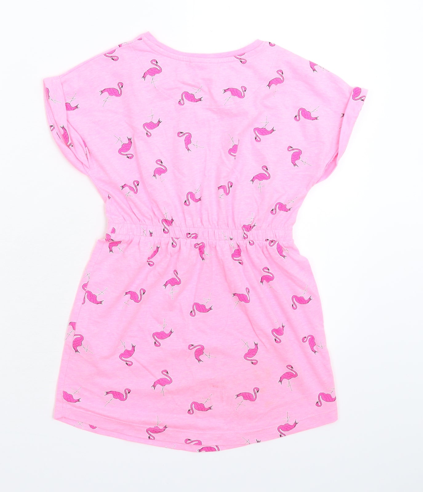 Matalan Girls Pink   T-Shirt Dress  Size 6 Years