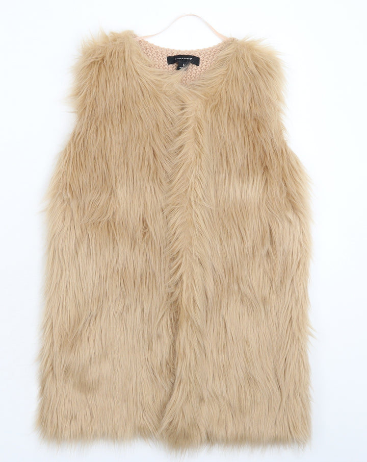 Atmosphere Womens Beige   Jacket Coatigan Size S