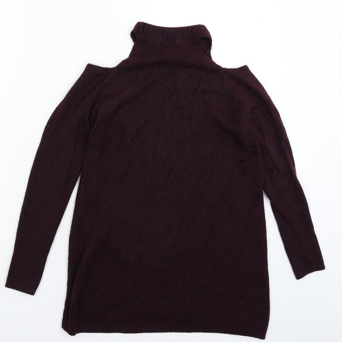 New Look Womens Brown  Knit Pullover Jumper Size S