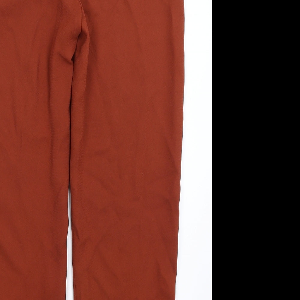 Marks and Spencer Womens Brown   Dress Pants Trousers Size 8 L27 in