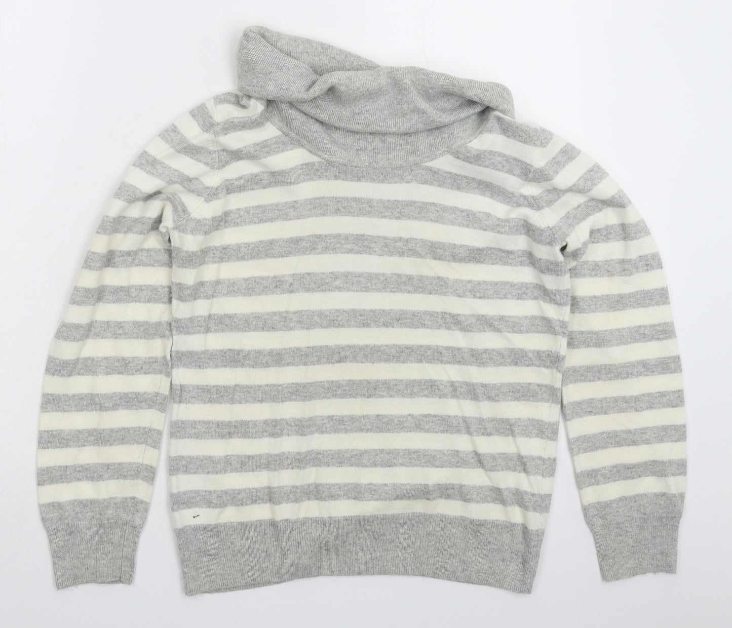 Austin Reed Womens Multicoloured Striped Knit Pullover Jumper Size S