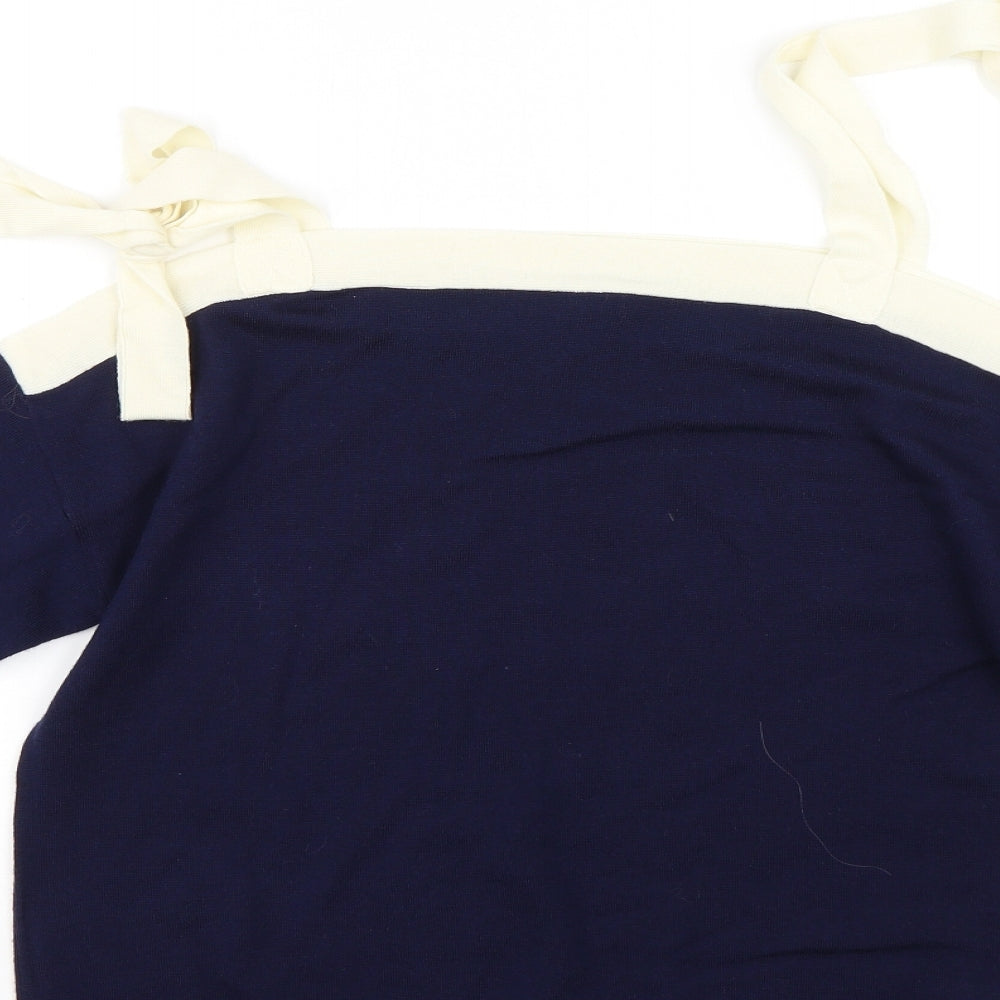 J Crew Womens Blue   Pullover Jumper Size S