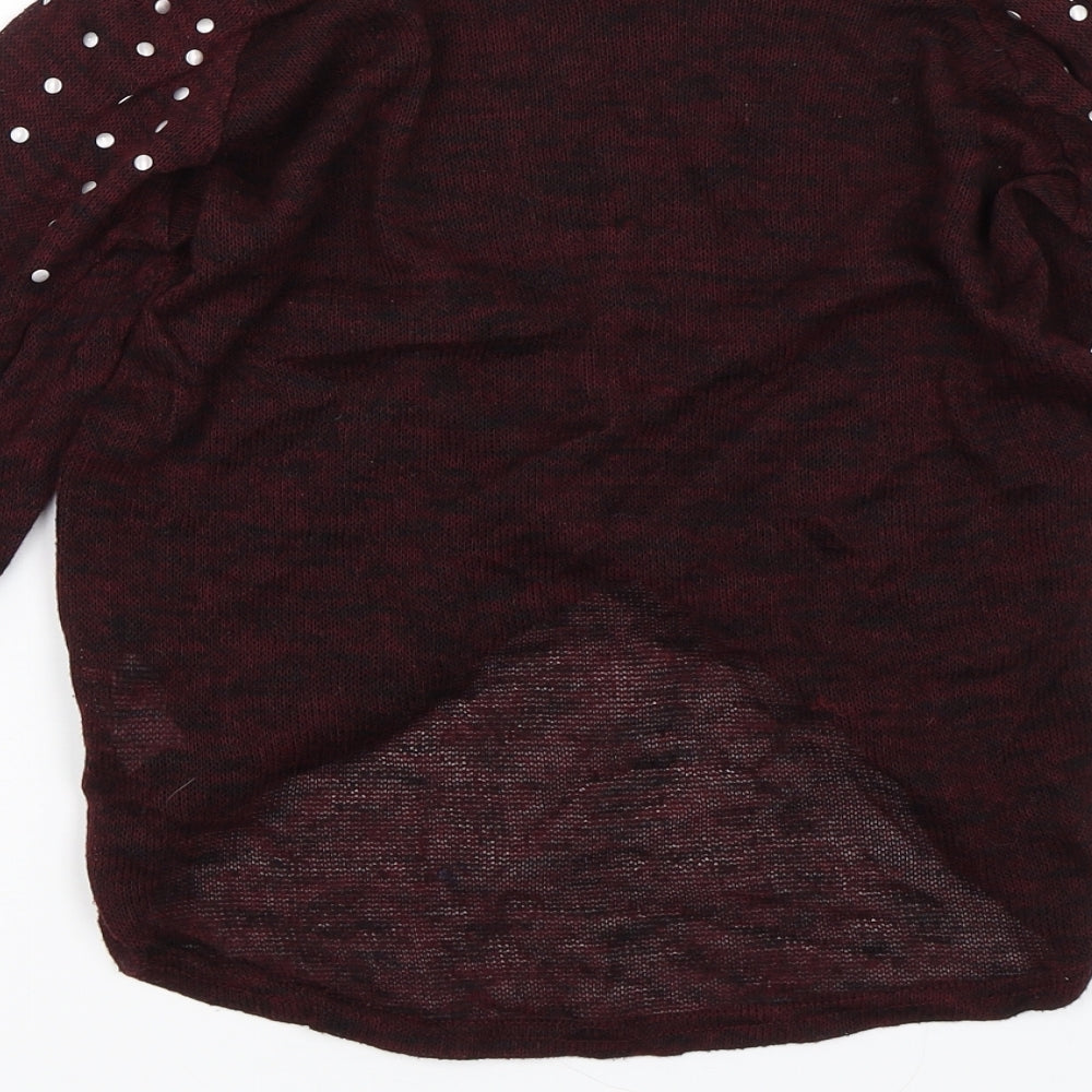 New Look Girls Red   Pullover Jumper Size 12-13 Years