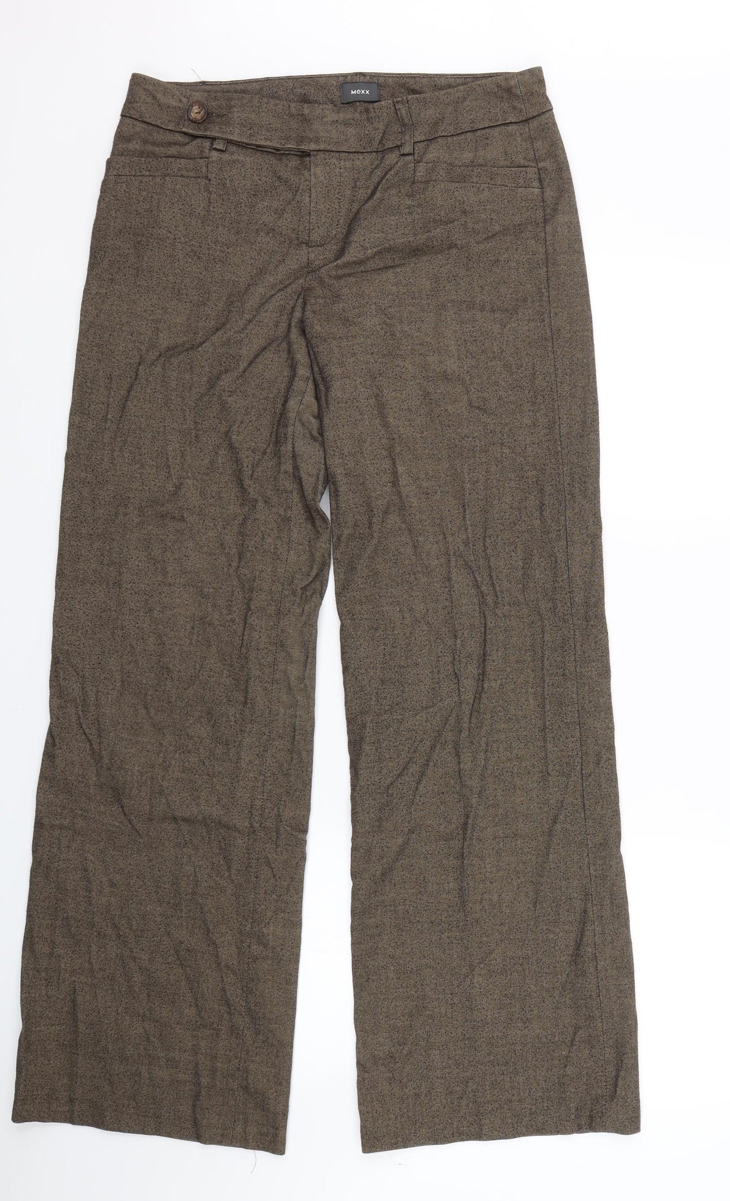 Mexx Womens Brown   Trousers  Size 14 L32 in