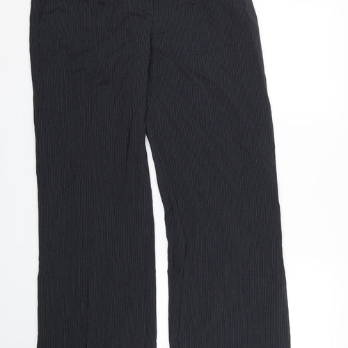 F&F Womens Blue Striped  Trousers  Size 14 L29 in