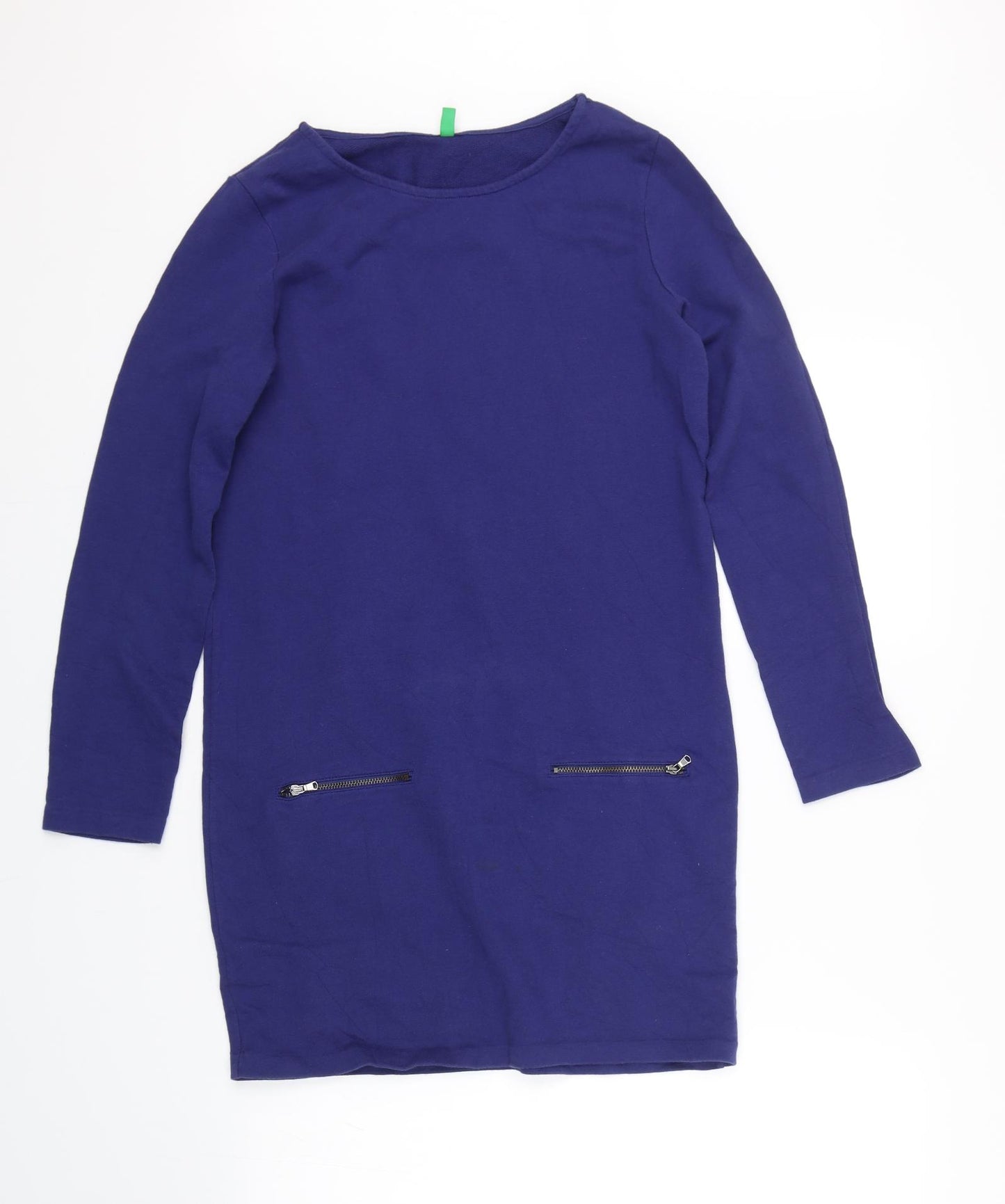 United Colours of Benetton Womens Purple   Pullover Jumper Size XS