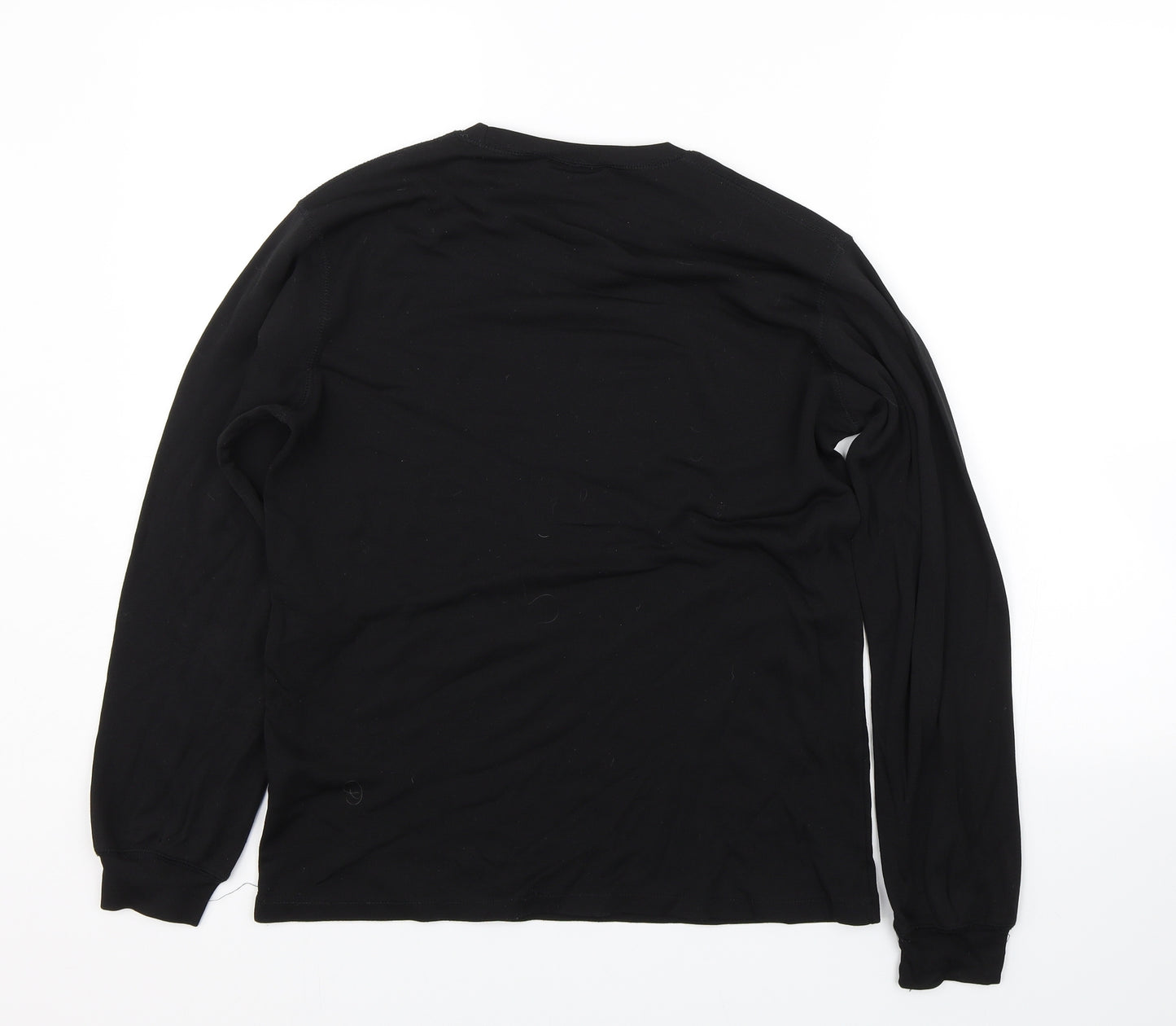 Campri Mens Black   Basic T-Shirt Size L