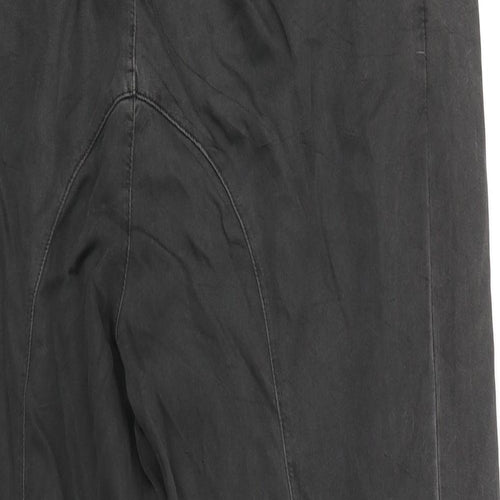 VERO MODA Womens Grey   Capri Trousers Size 8 L24 in