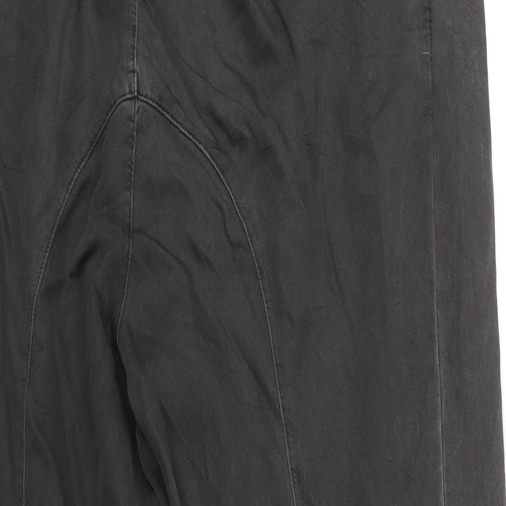 VERO MODA Womens Grey   Capri Trousers Size 8 L24 in