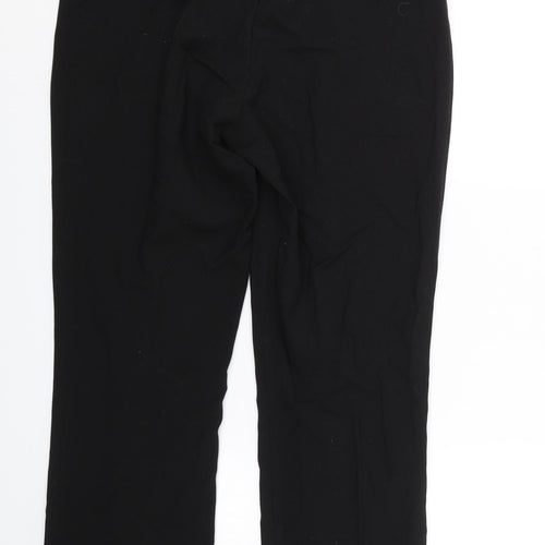 Arista Womens Black   Trousers  Size 14 L25.5 in