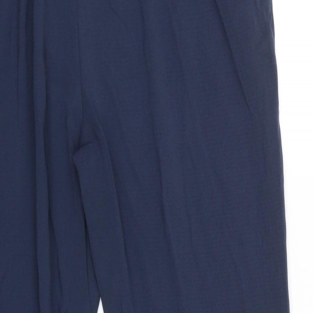 Papaya Womens Blue   Capri Trousers Size 16 L26 in