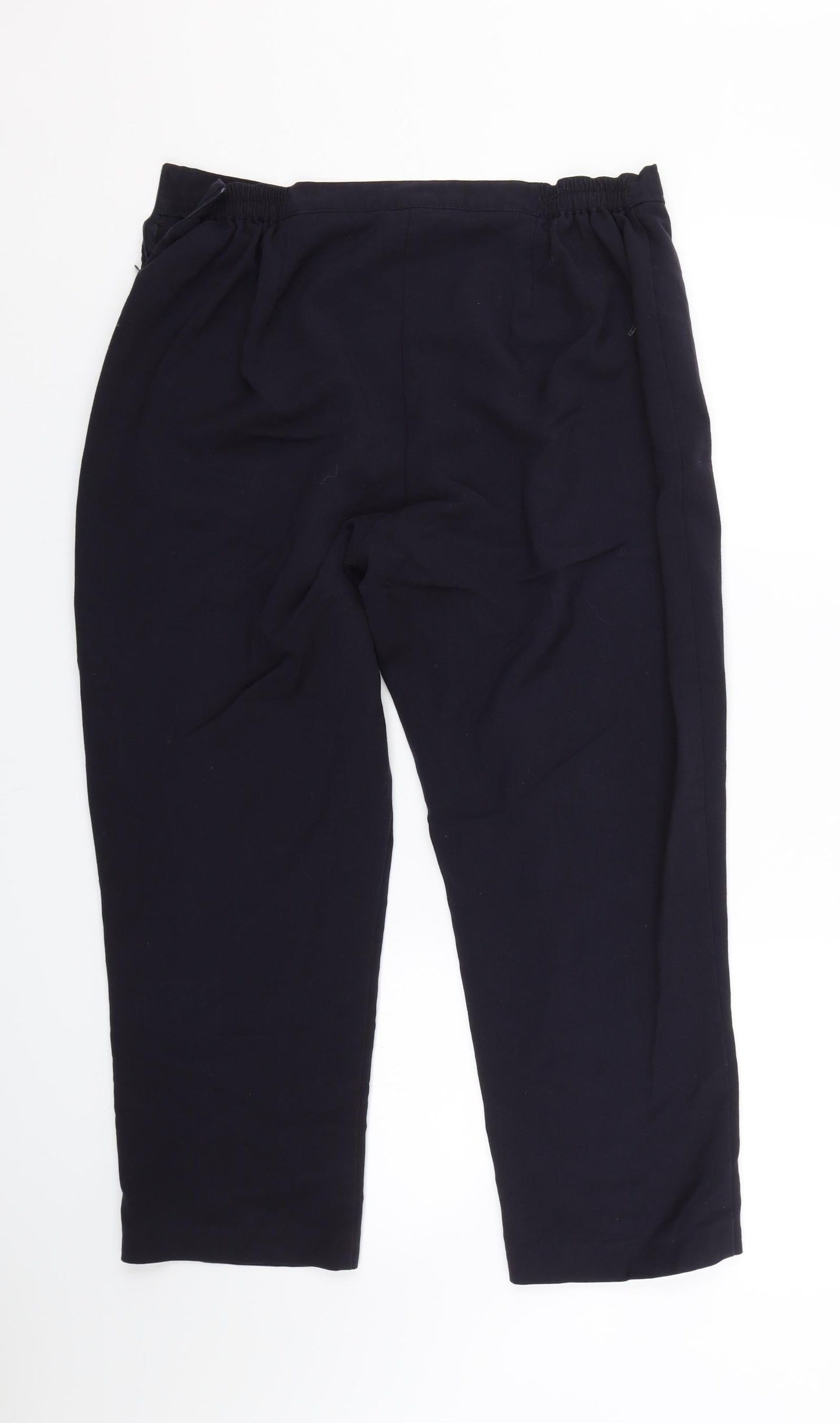 Classic  Womens Blue   Carrot Trousers Size 16 L22 in