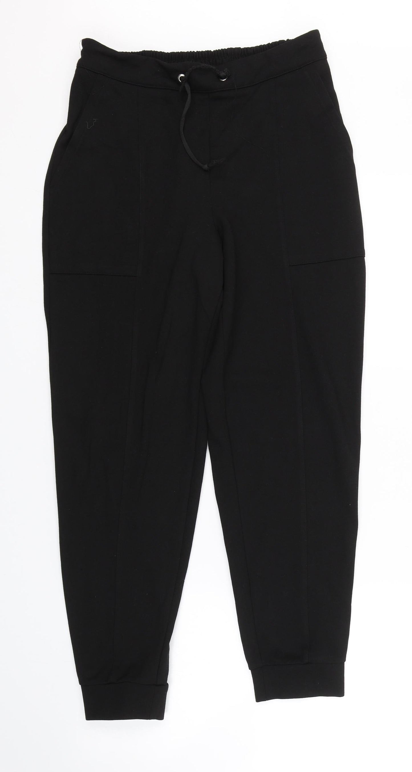 F&F Womens Black   Capri Trousers Size 12 L24.5 in