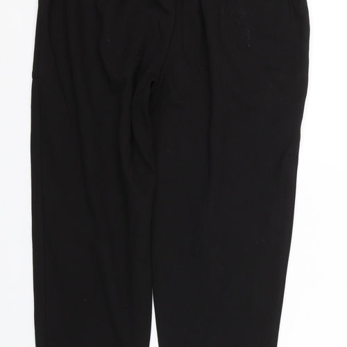 F&F Womens Black   Capri Trousers Size 12 L24.5 in