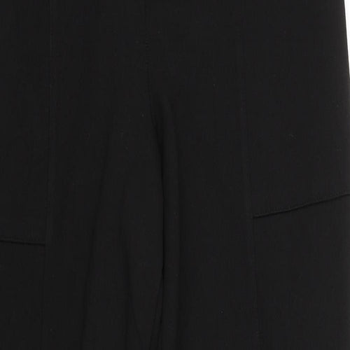 F&F Womens Black   Capri Trousers Size 12 L24.5 in