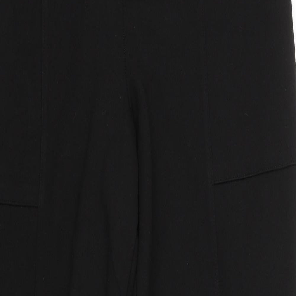 F&F Womens Black   Capri Trousers Size 12 L24.5 in