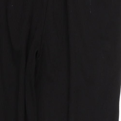 F&F Womens Black   Capri Trousers Size 12 L24.5 in