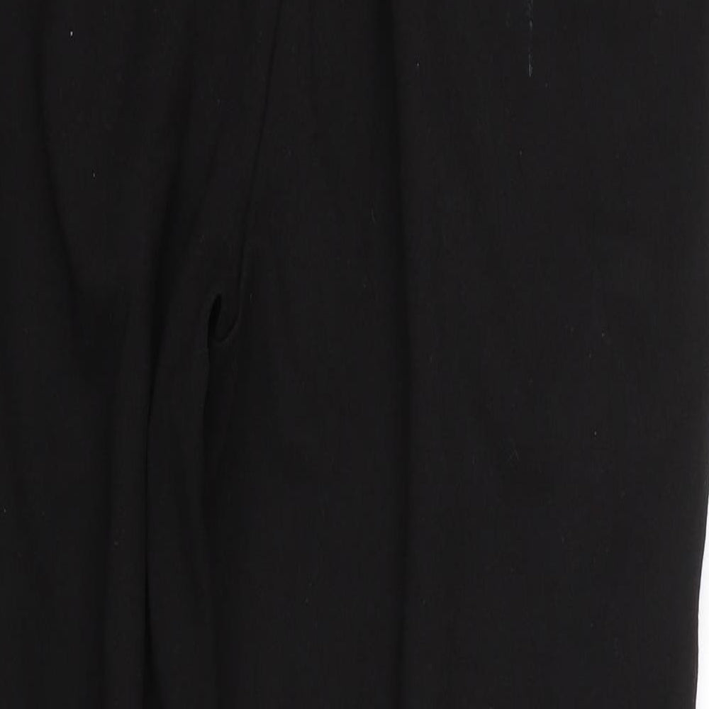 F&F Womens Black   Capri Trousers Size 12 L24.5 in