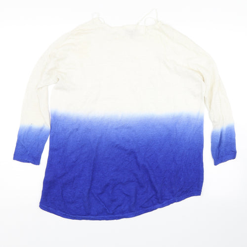 Phase Eight Womens Blue   Pullover Jumper Size S