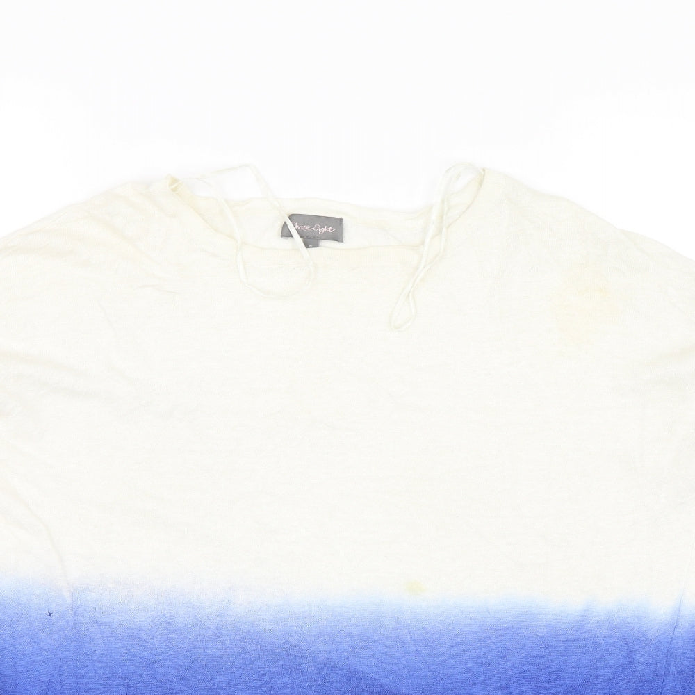 Phase Eight Womens Blue   Pullover Jumper Size S