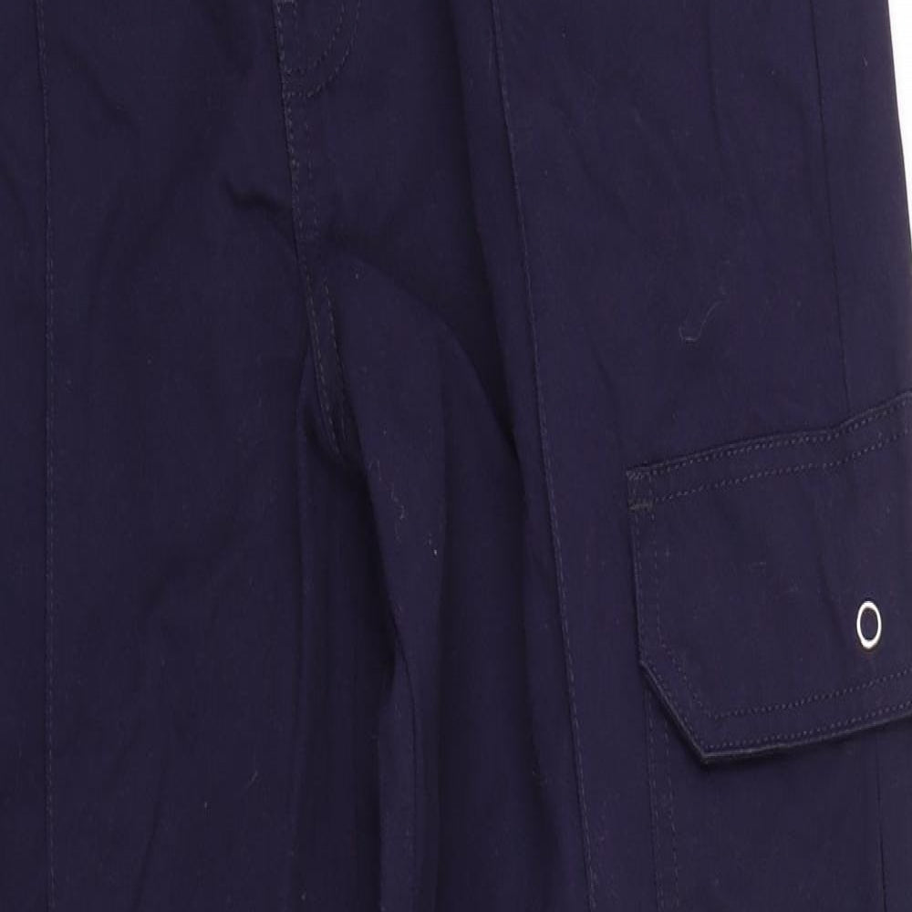 Click Mens Blue   Cargo Trousers Size 36 L28 in