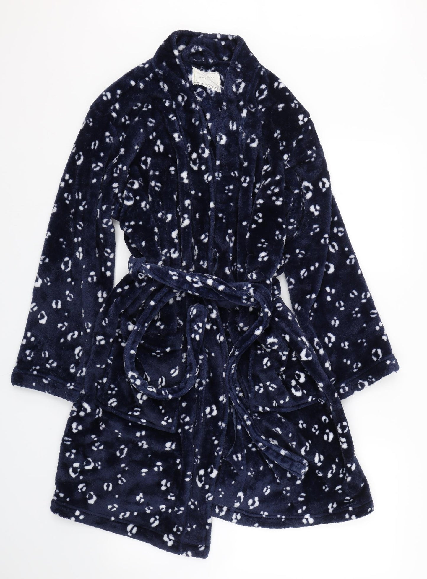 Day dreams Womens Blue Polka Dot  Cami Gown Size M