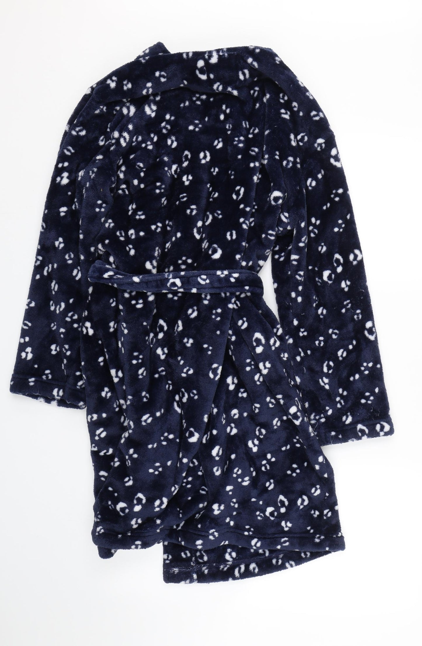 Day dreams Womens Blue Polka Dot  Cami Gown Size M