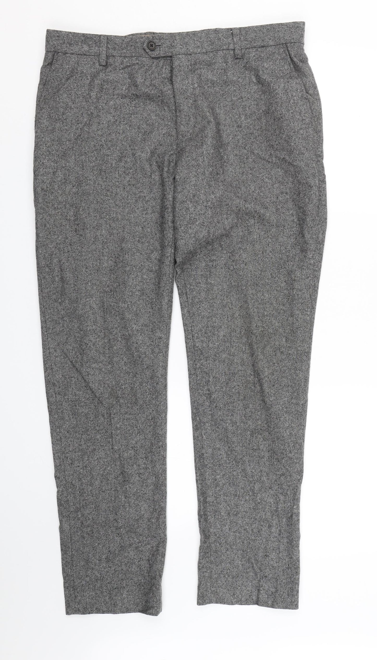 NEXT Mens Grey   Trousers  Size 34 in L28 in