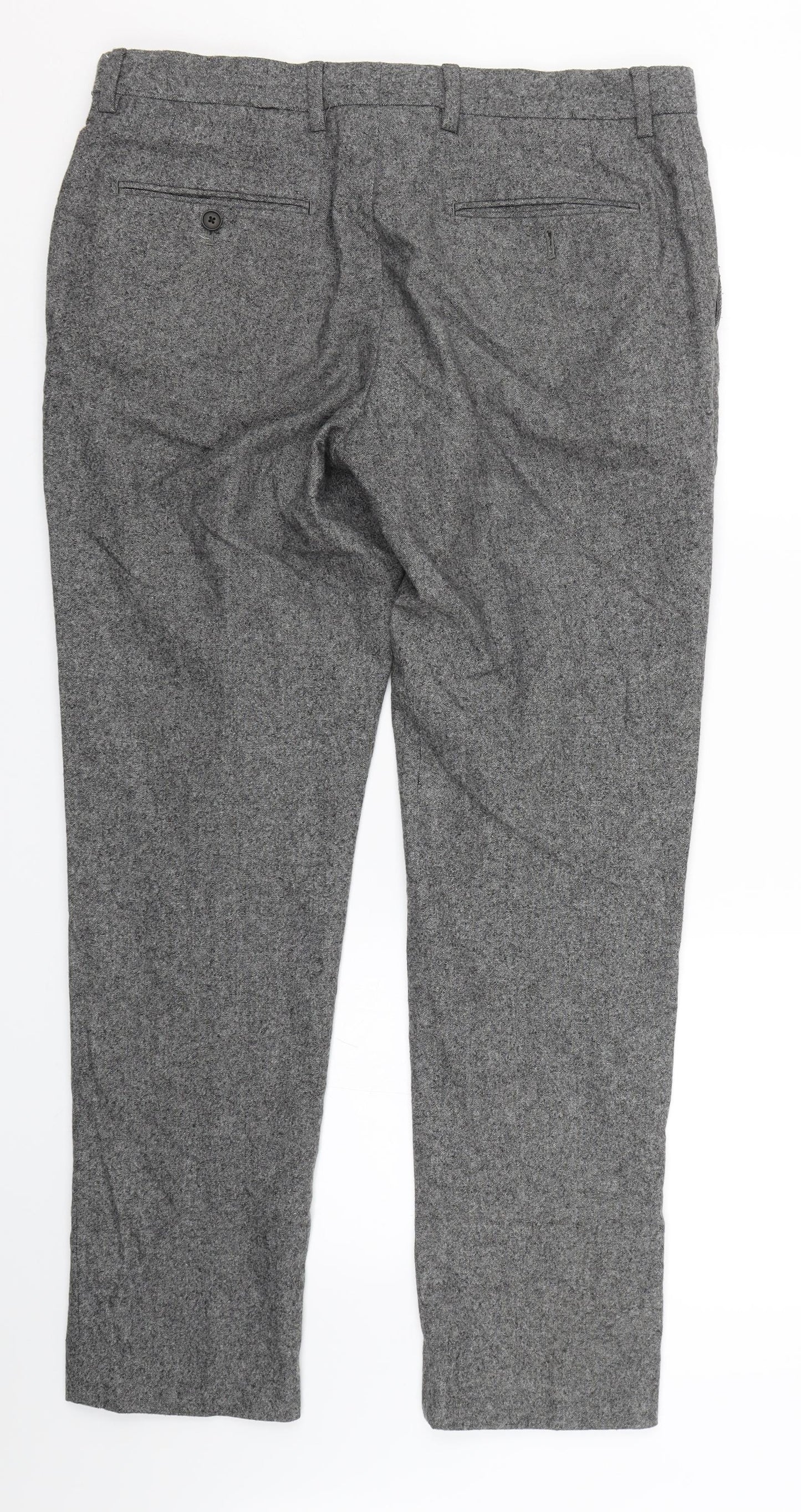 NEXT Mens Grey   Trousers  Size 34 in L28 in