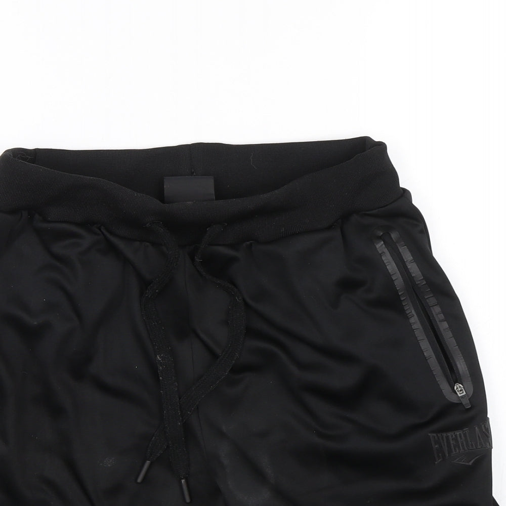 Everlast Mens Black   Sweat Shorts Size M