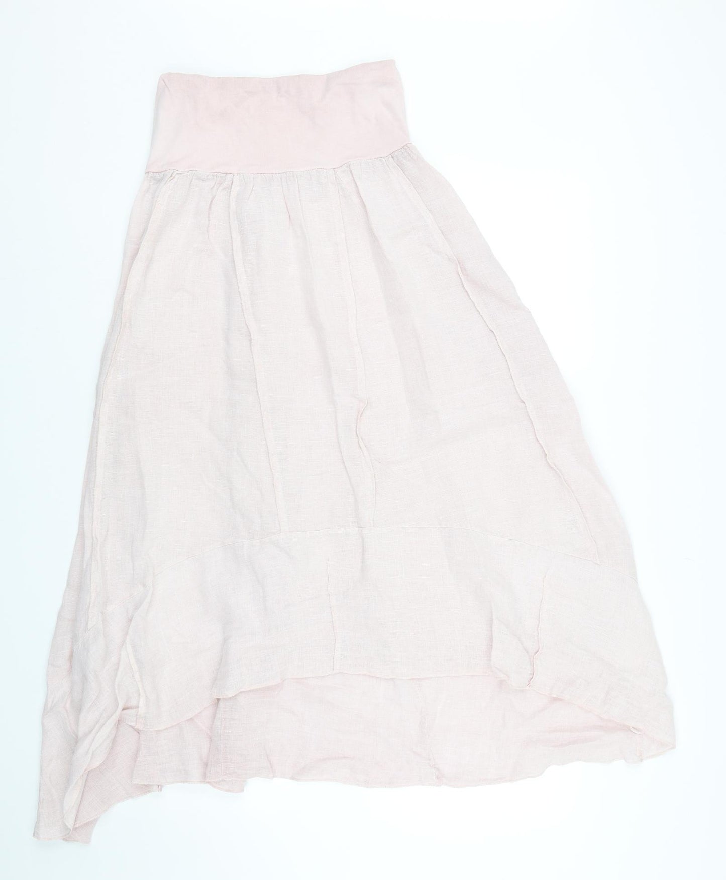 Preworn Womens Pink   Flare Skirt Size 12