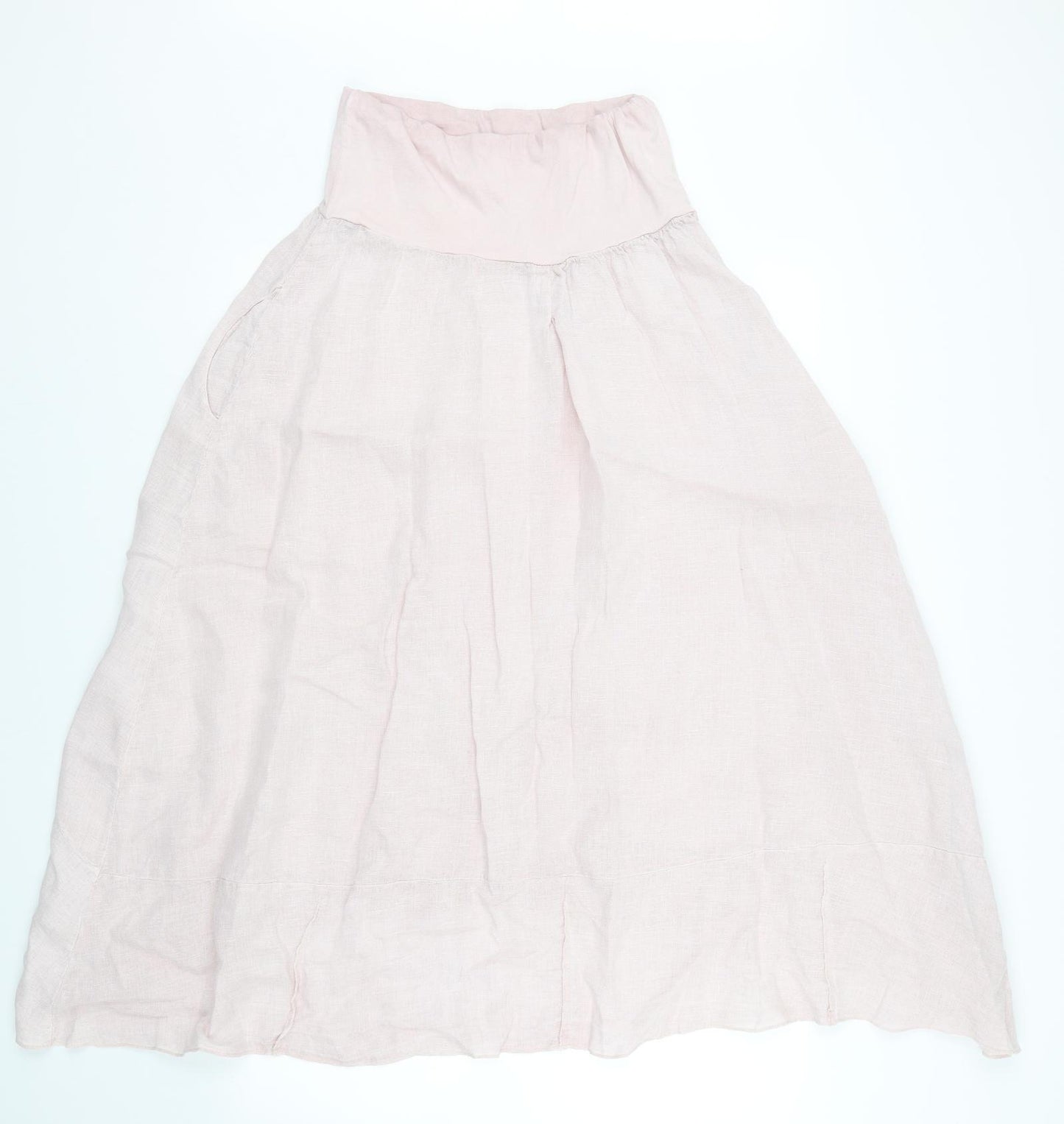 Preworn Womens Pink   Flare Skirt Size 12