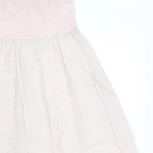 Preworn Womens Pink   Flare Skirt Size 12