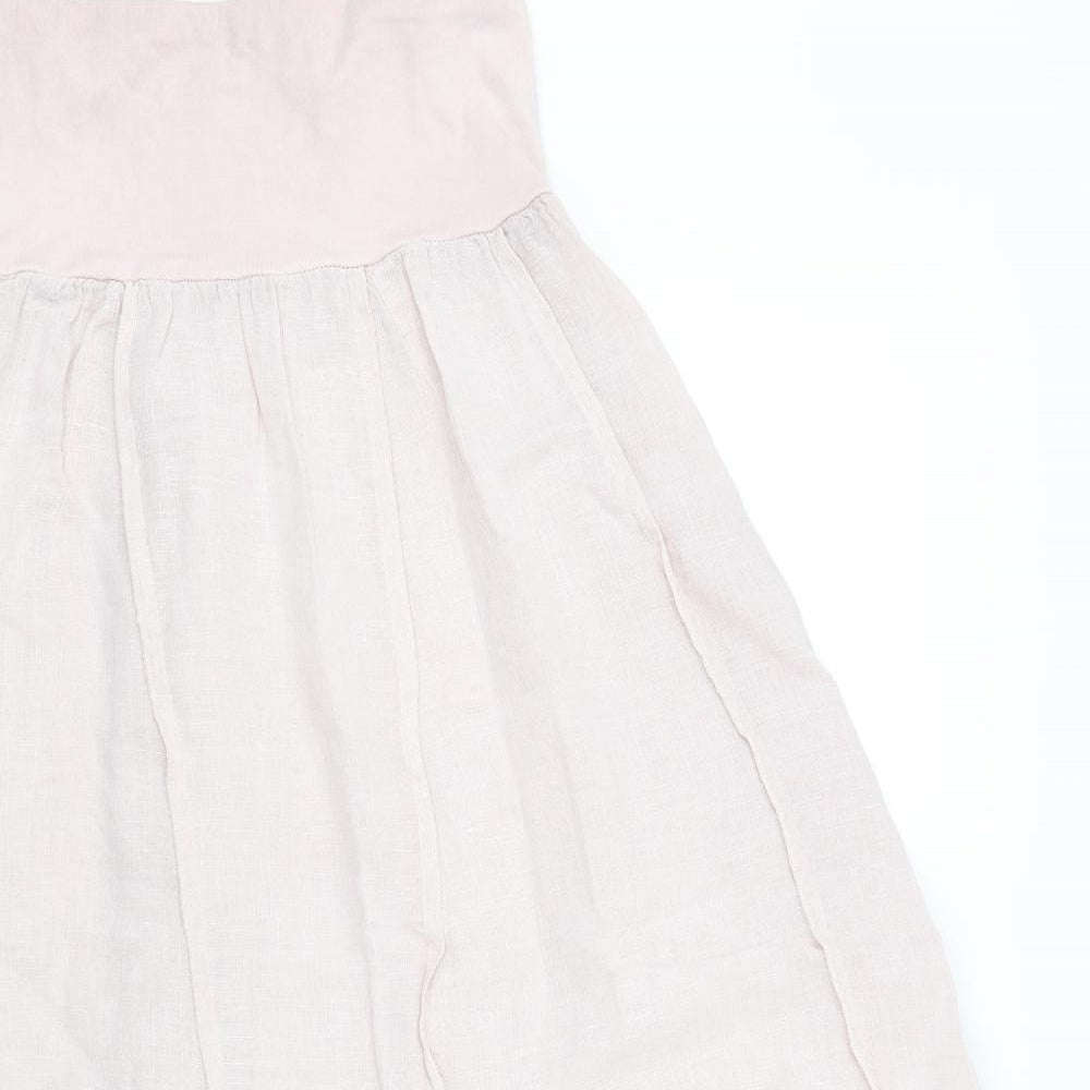 Preworn Womens Pink   Flare Skirt Size 12