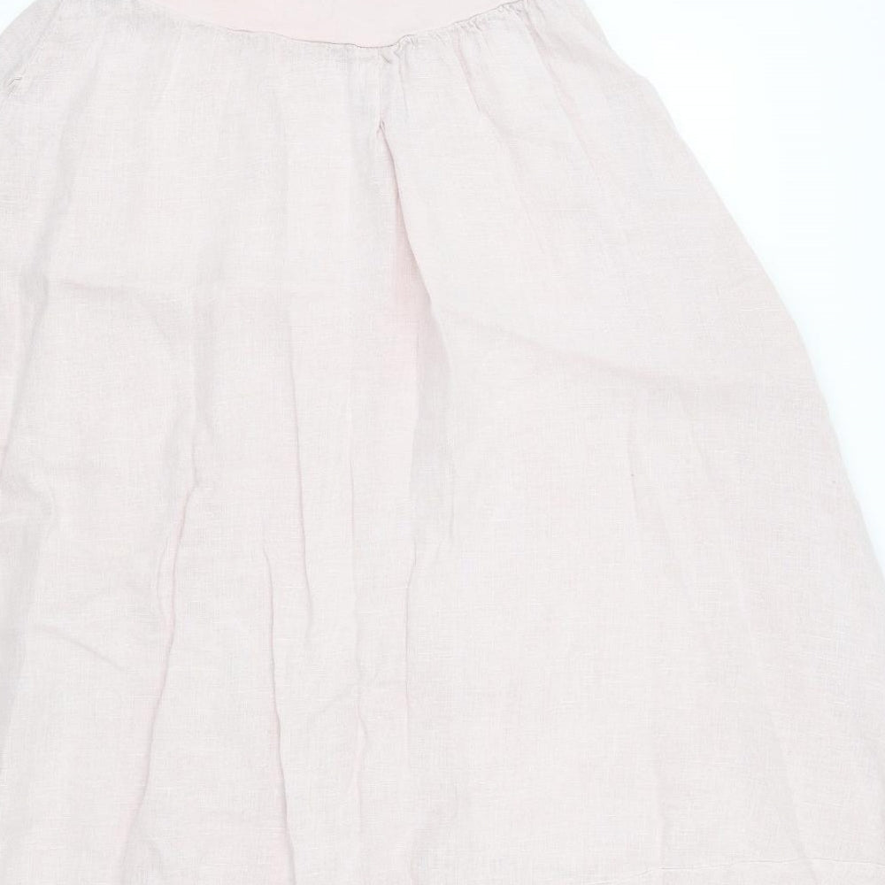 Preworn Womens Pink   Flare Skirt Size 12