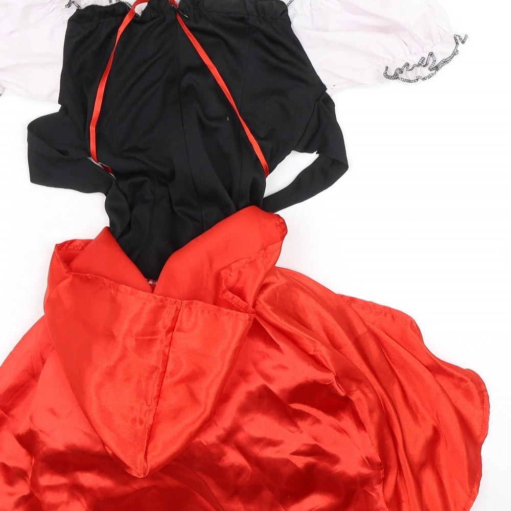Orion Costumes Womens Red Check  Fit & Flare  Size M  - St Davids Day