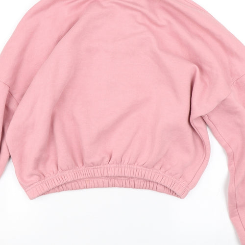 I SAW IT FIRST Womens Pink   Pullover Sweatshirt Size 12