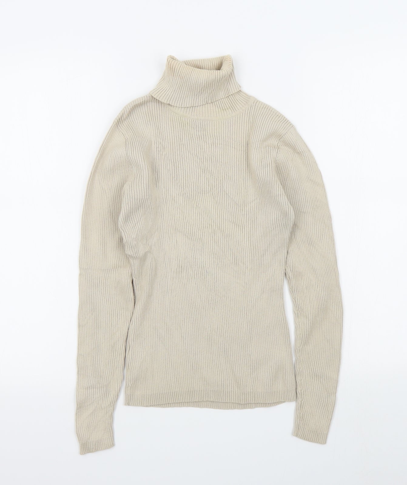 Matalan Womens Beige   Pullover Jumper Size 10