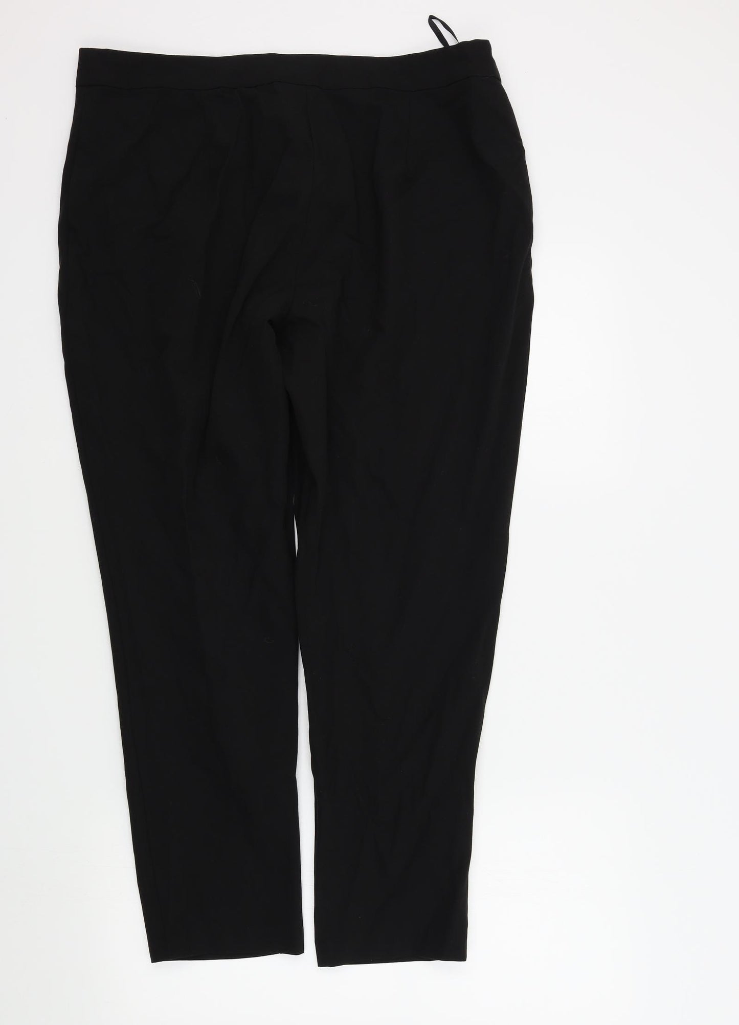 New Look Womens Black   Trousers  Size 16 L27 in